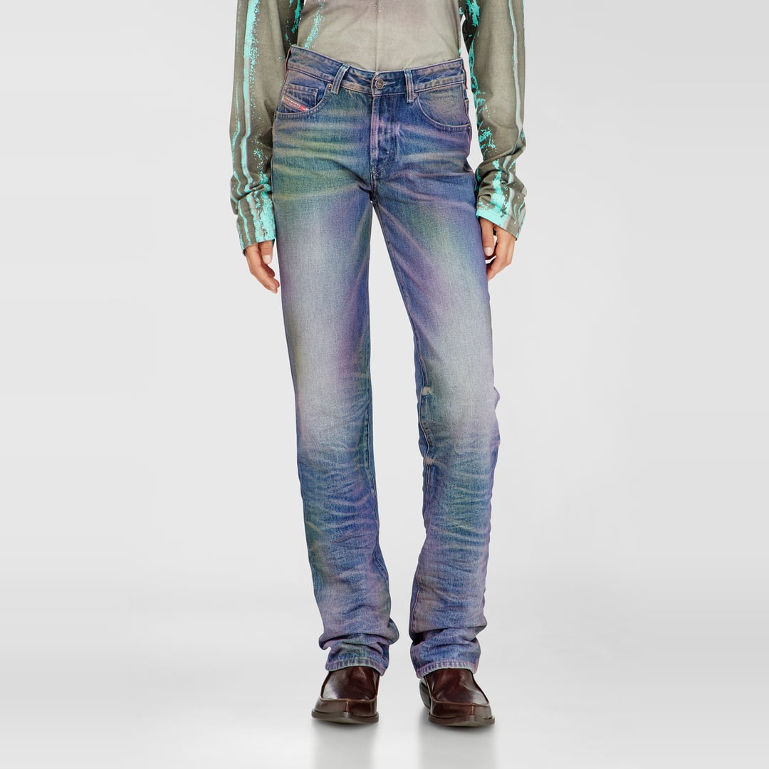 Diesel Regular Jeans Regular Waist D-Lie,, Button fly