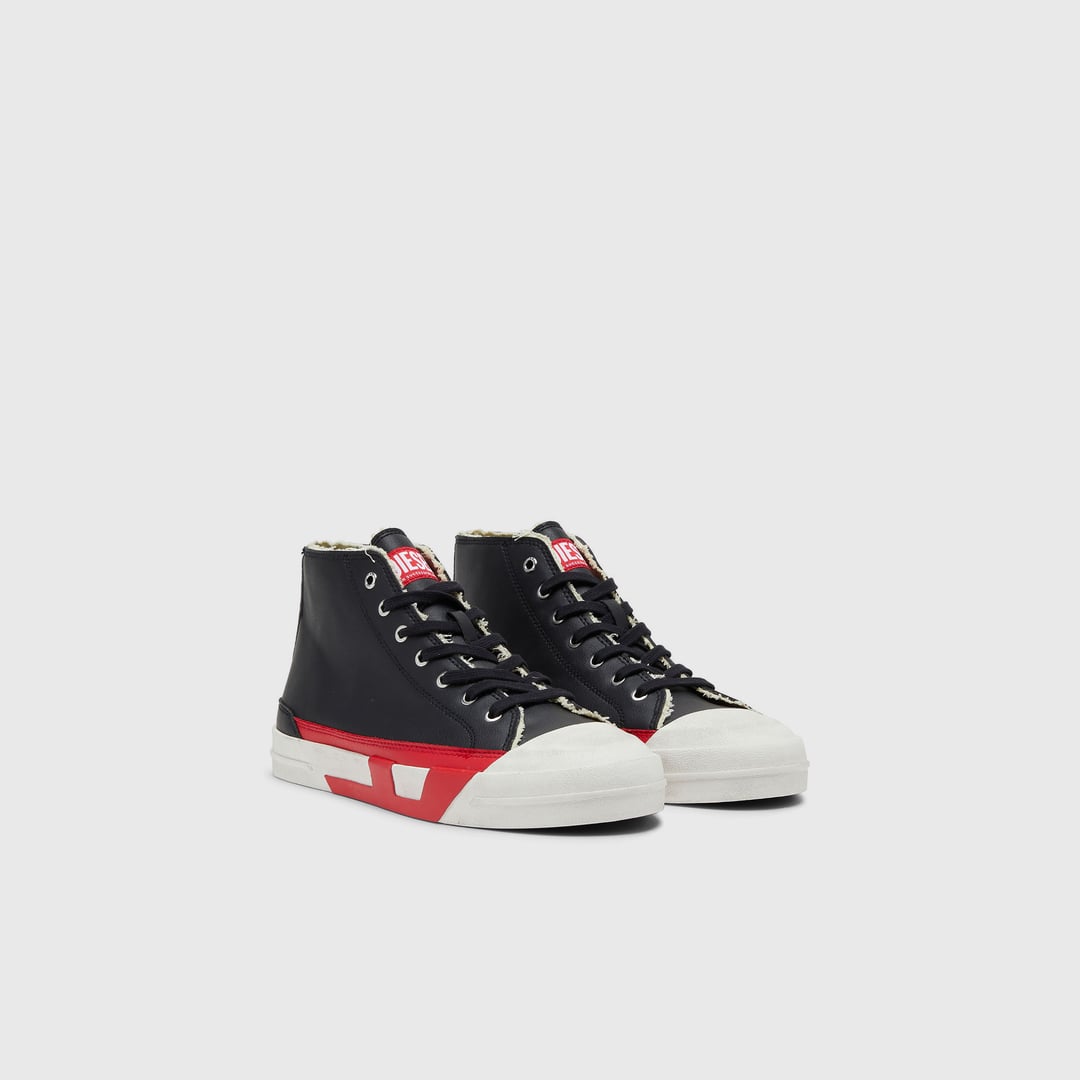 Diesel - S-D-Verse-Baskets avec logo D - Baskets - Homme - Noir