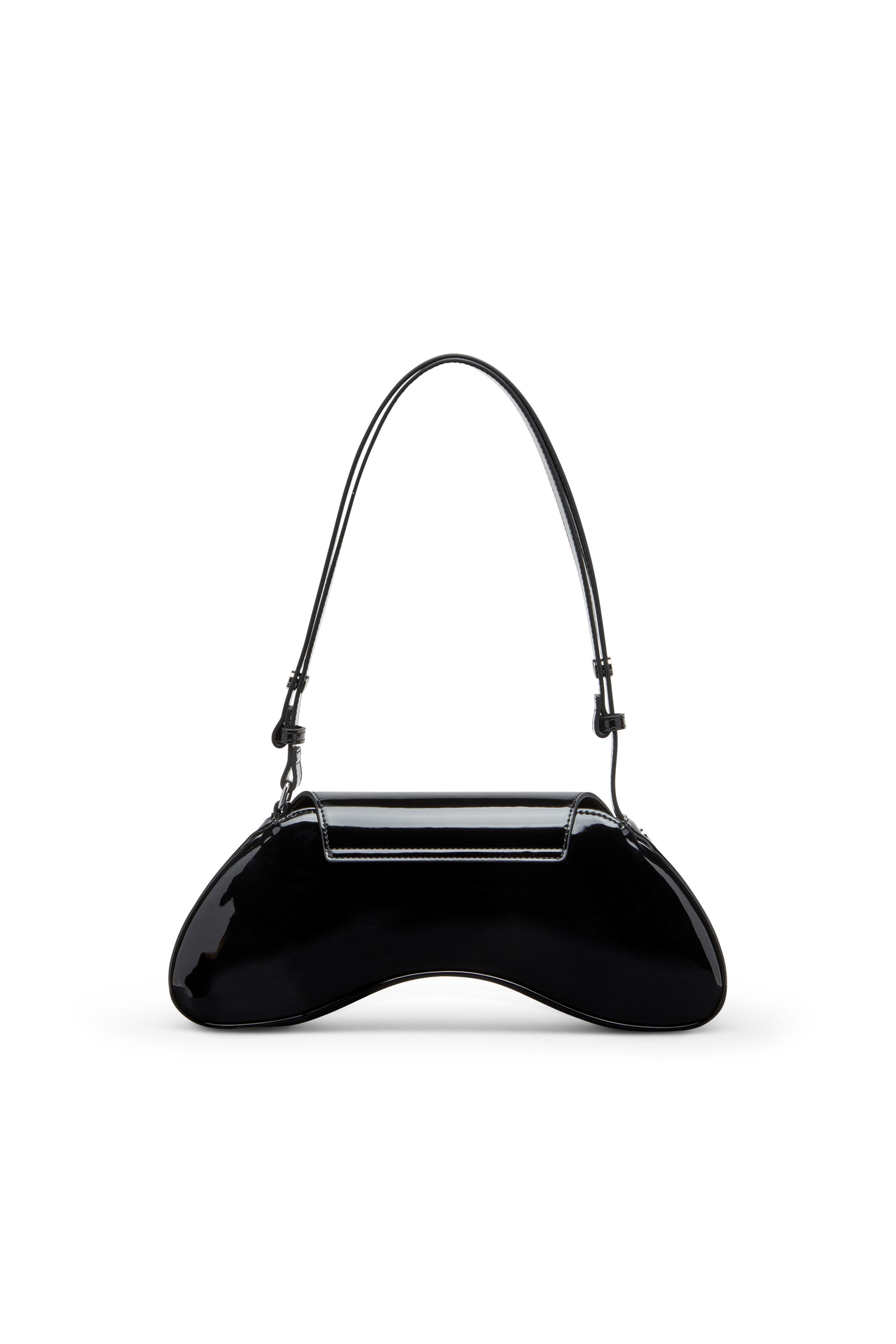 Diesel - PLAY CROSSBODY, Woman's Play-Glossy crossbody bag in Black - 3