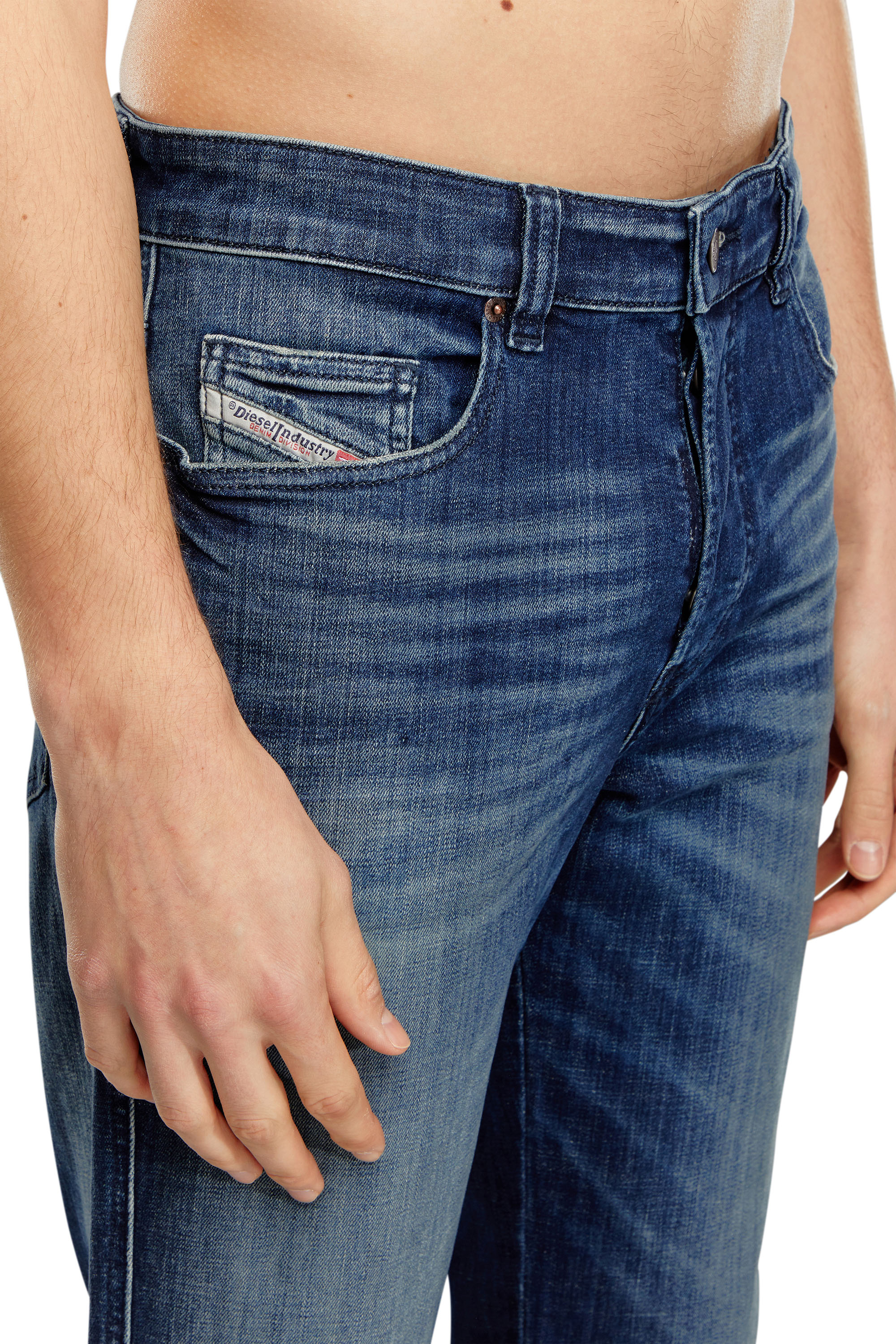 Diesel - Man's Bootcut Jeans 1998 D-Buck 09H35, Dark Blue - 4