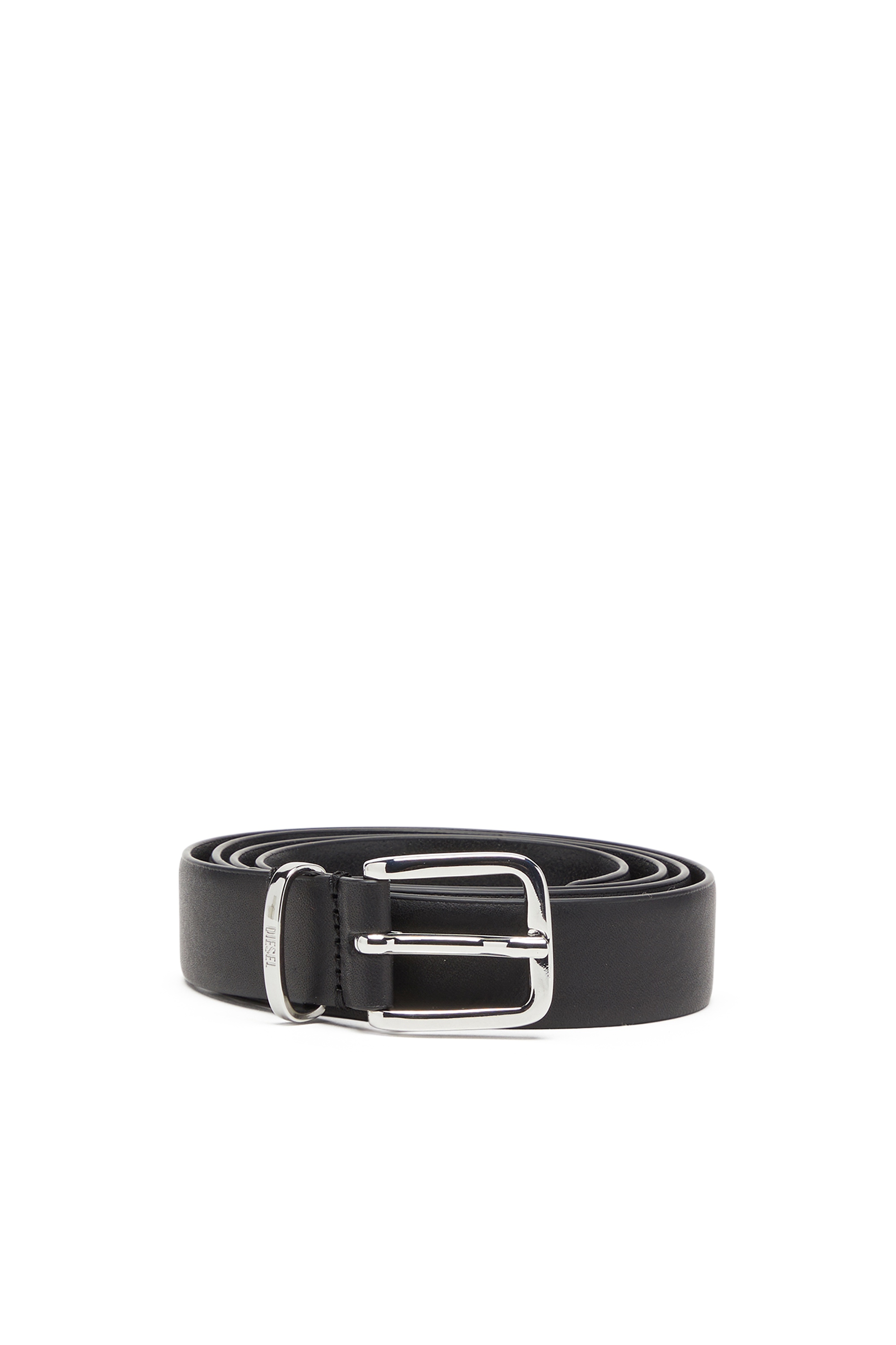 Diesel Women's Black - 2.5Cm Leather Belt - Belts - Woman Size 75