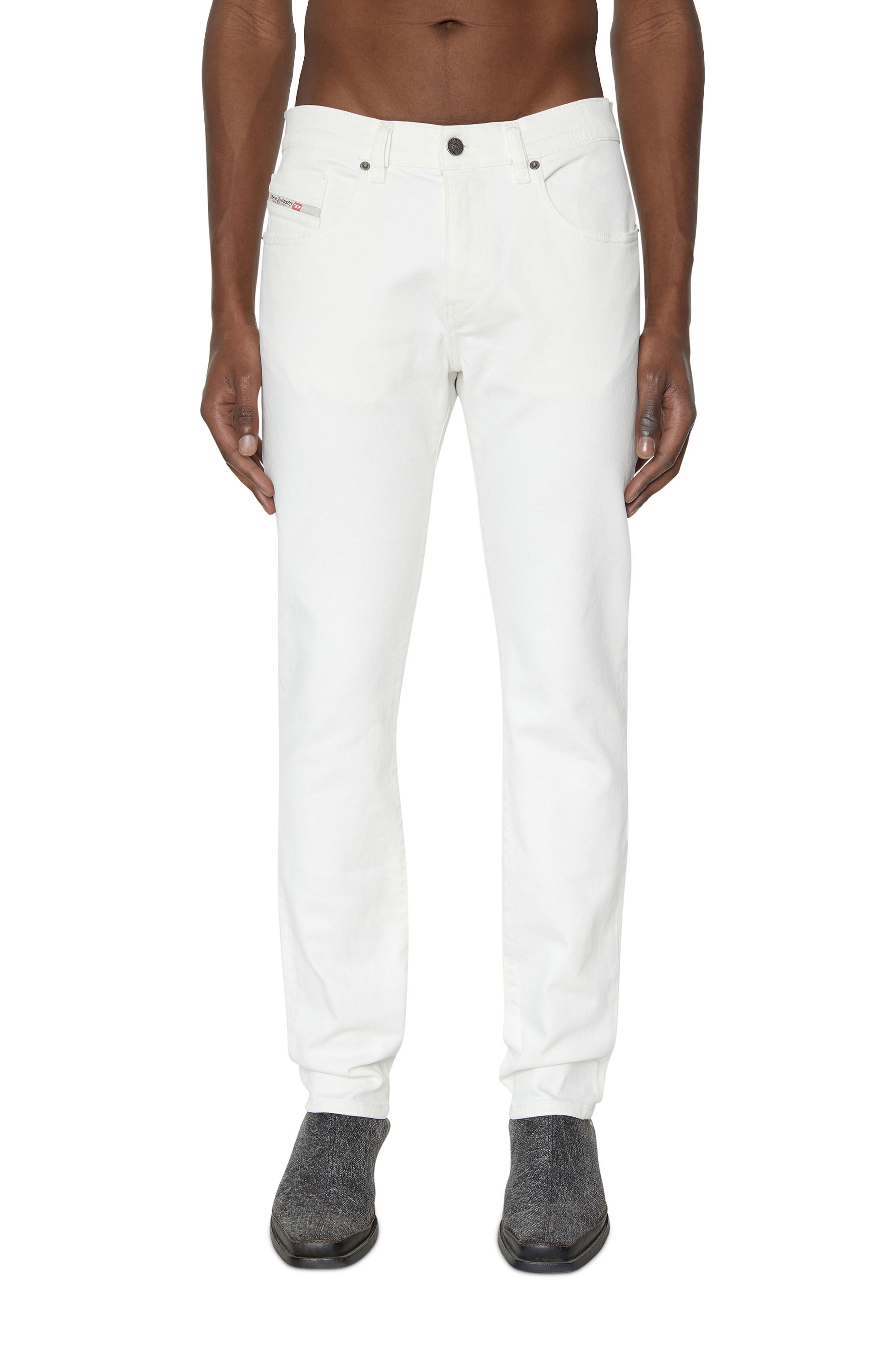 Diesel Slim Jeans In White