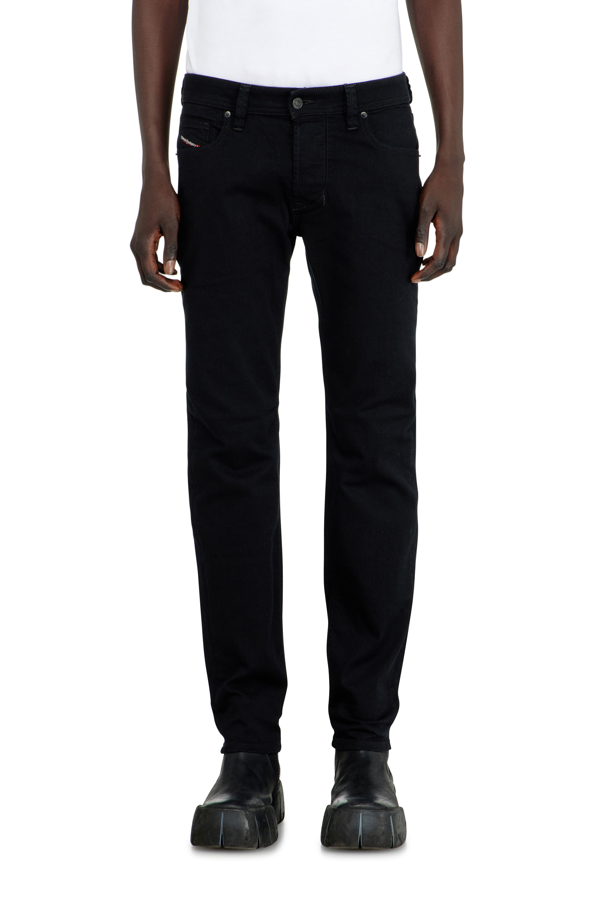 Diesel Nero Uomo - Jeans Regular Vita Bassa 1986 Larkee-Beex - Jeans Taglia 33