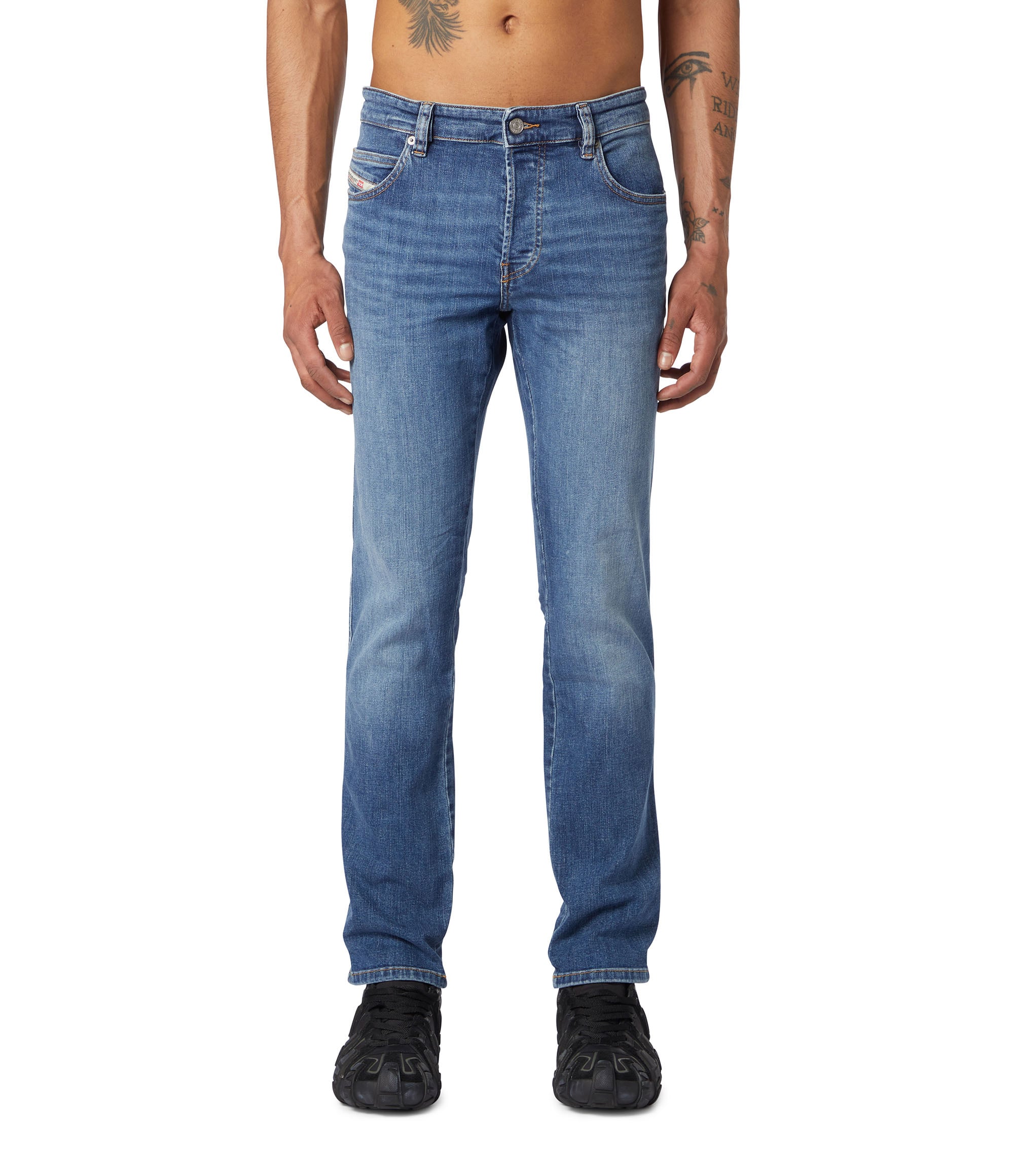 Diesel Slim Jeans Regular Waist 1993 D-Vyl, Light blue, Button fly