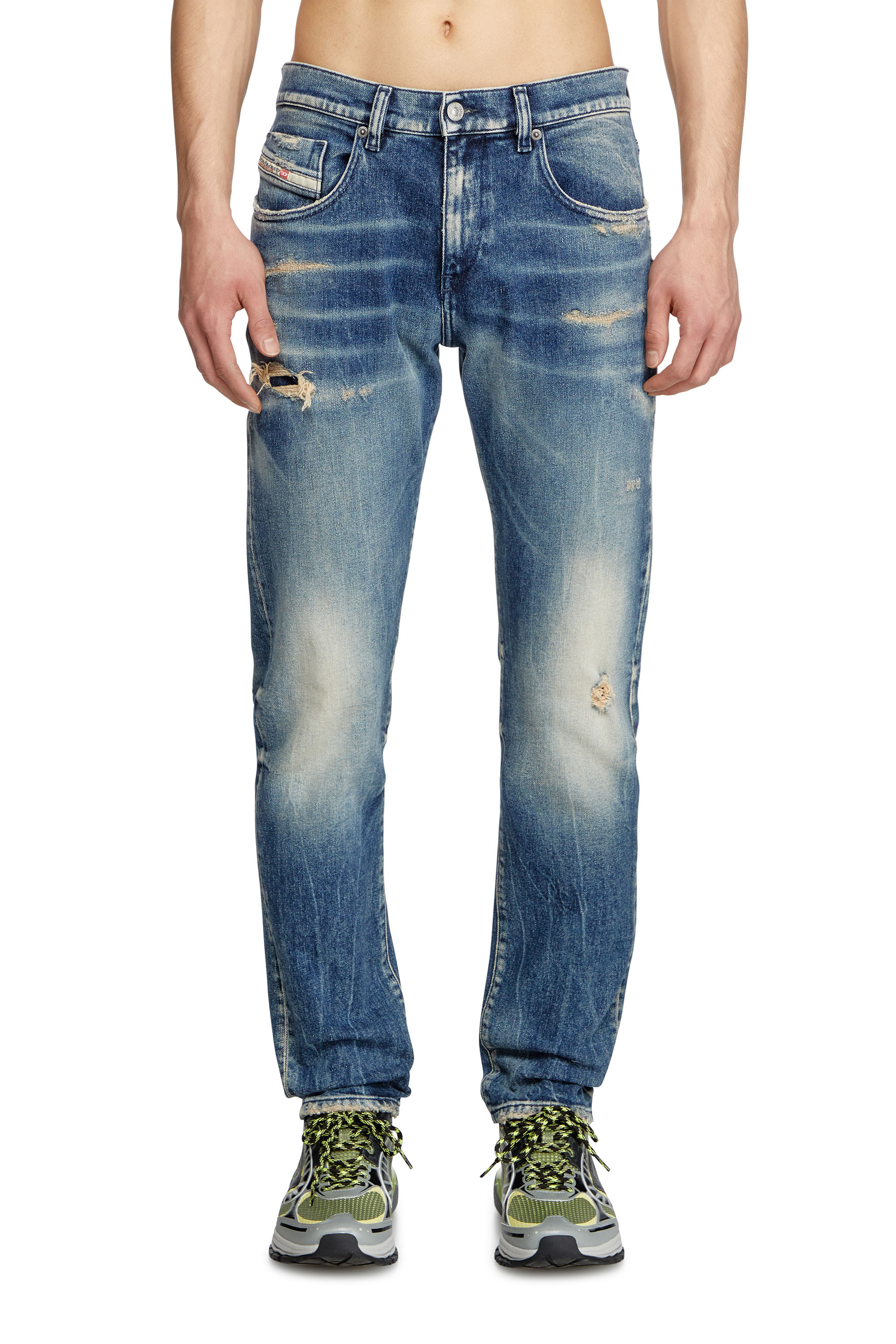 Diesel - Slim Jeans - 2019 D-Strukt - Jeans - Man - Blue