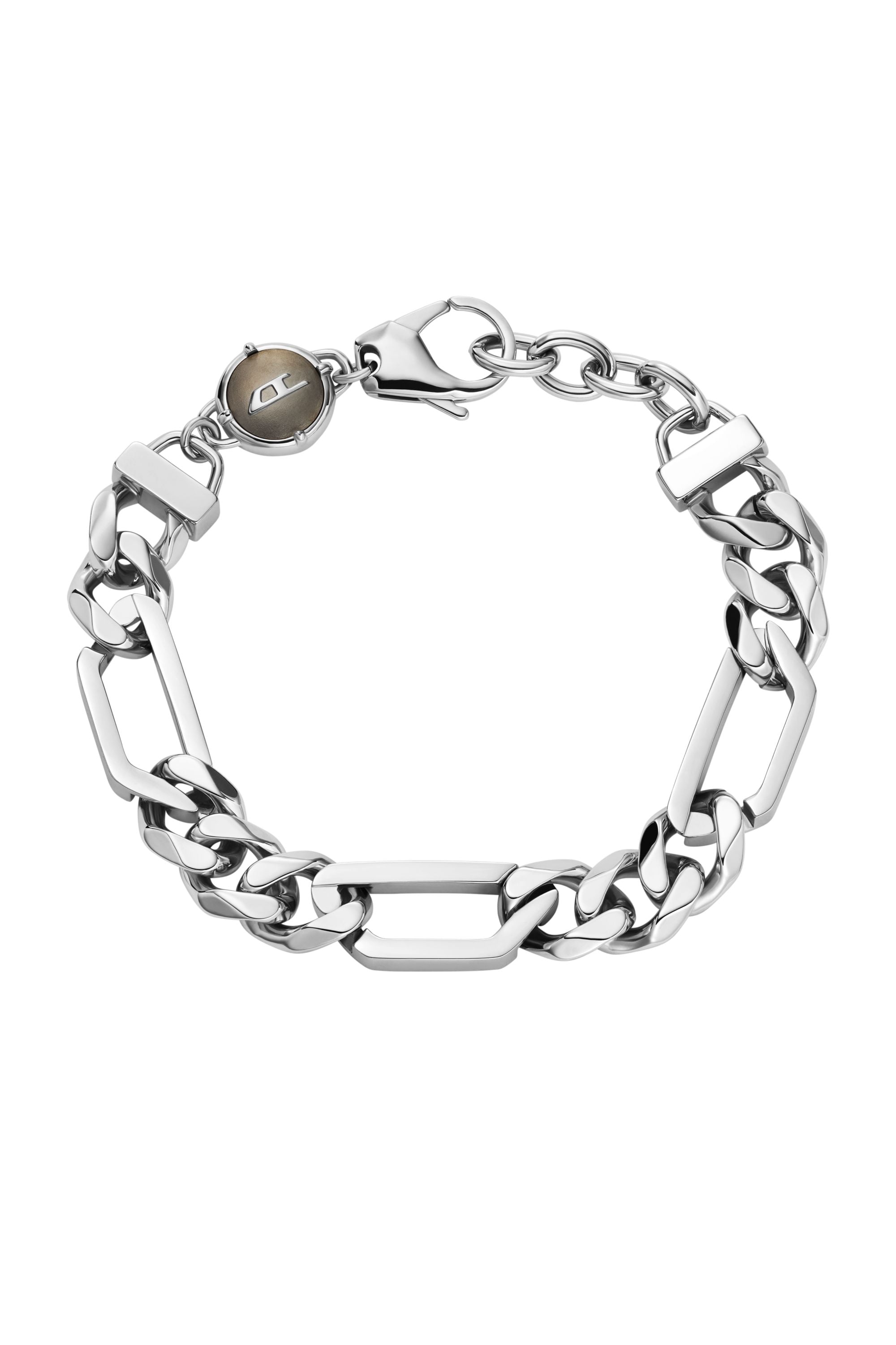 Diesel - Stainless steel chain bracelet - Bracelets - Unisex - Silver
