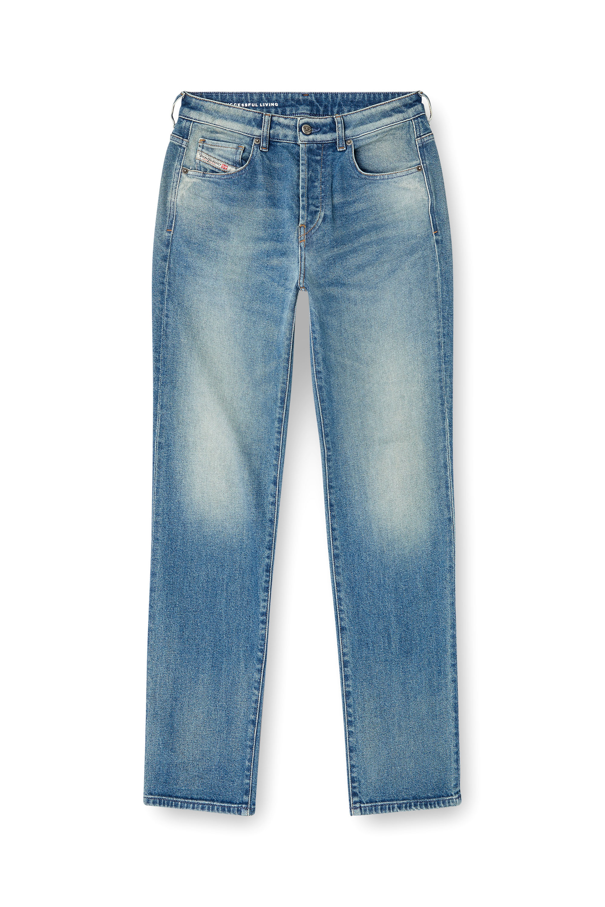 Diesel - Woman's Regular Jeans 1989 D-Mine 09M14, Medium blue - 3