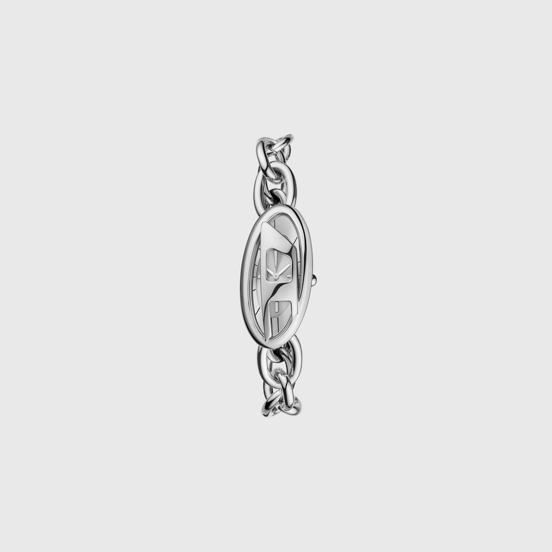Diesel - D-Era Two -Hand Stainless Steel Watch - Timeframes - Woman - Silver