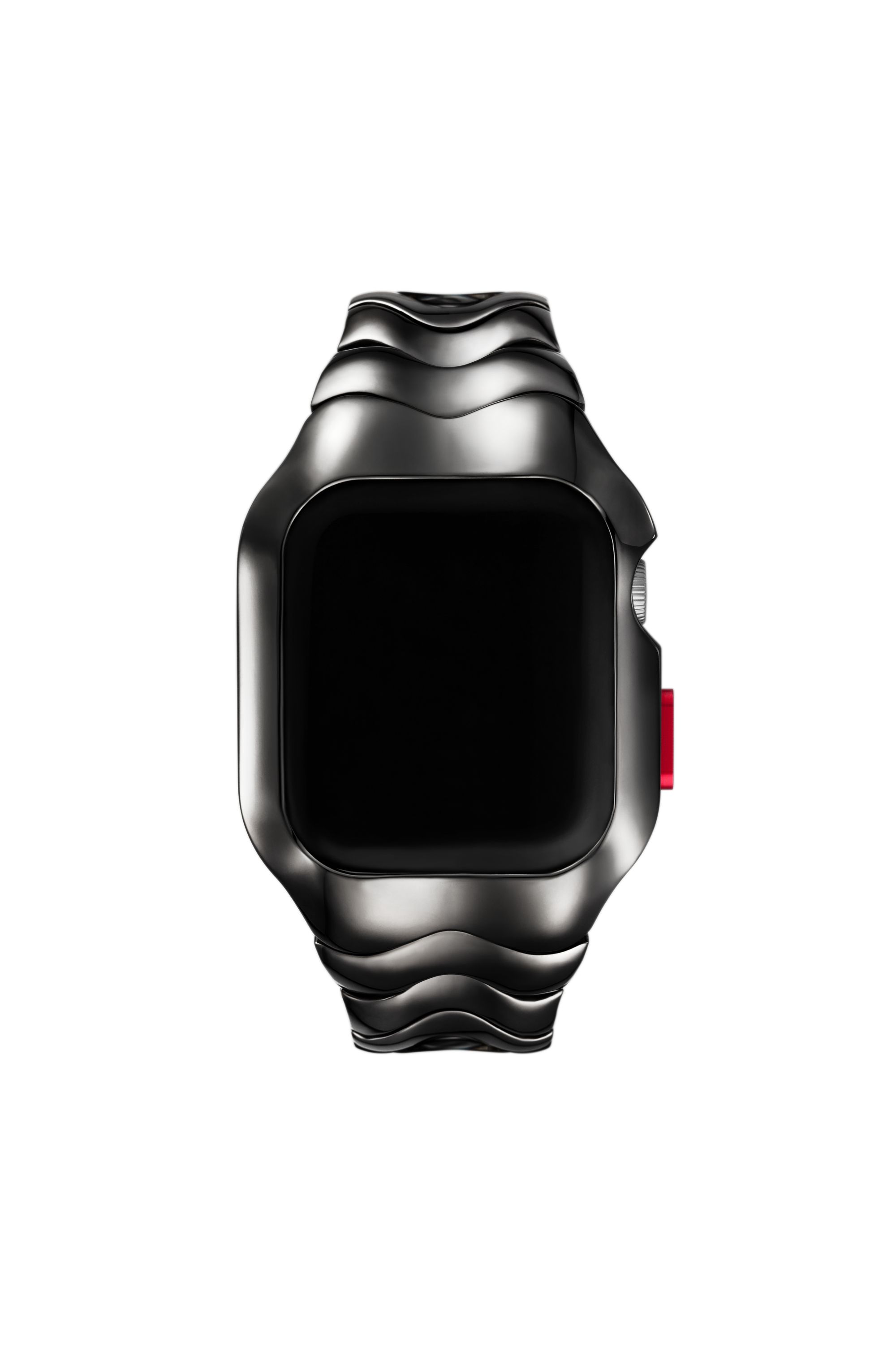 Diesel Gunmetal Stainless Steel Unibody For Apple Watch, 45mm In Black