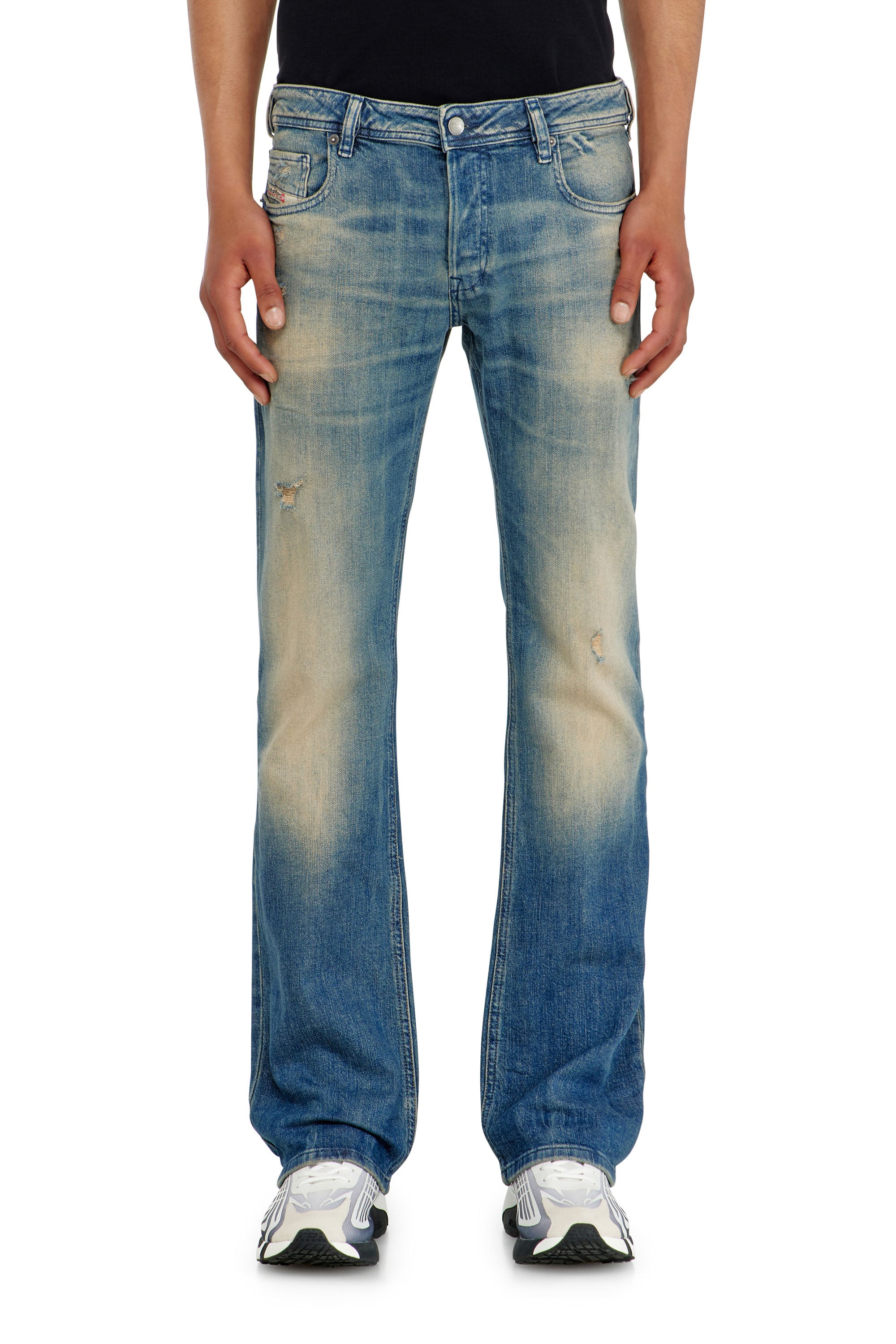 Diesel Bootcut Jeans Low Waist 2007 Zatiny, Medium blue, Button fly