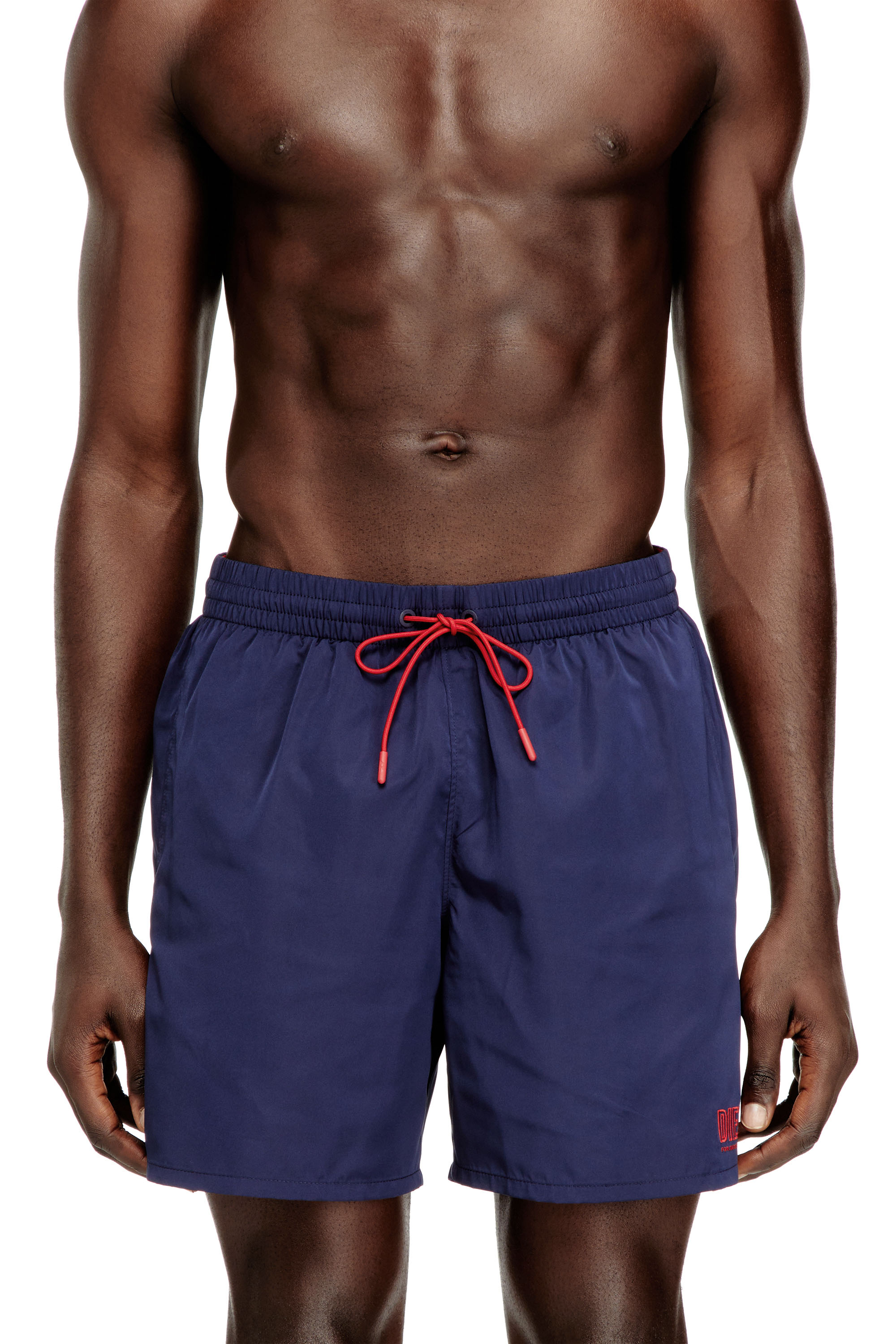 Diesel Men's Blue - Swim Shorts With Zip Pocket - Swim Shorts - Man Xxl
