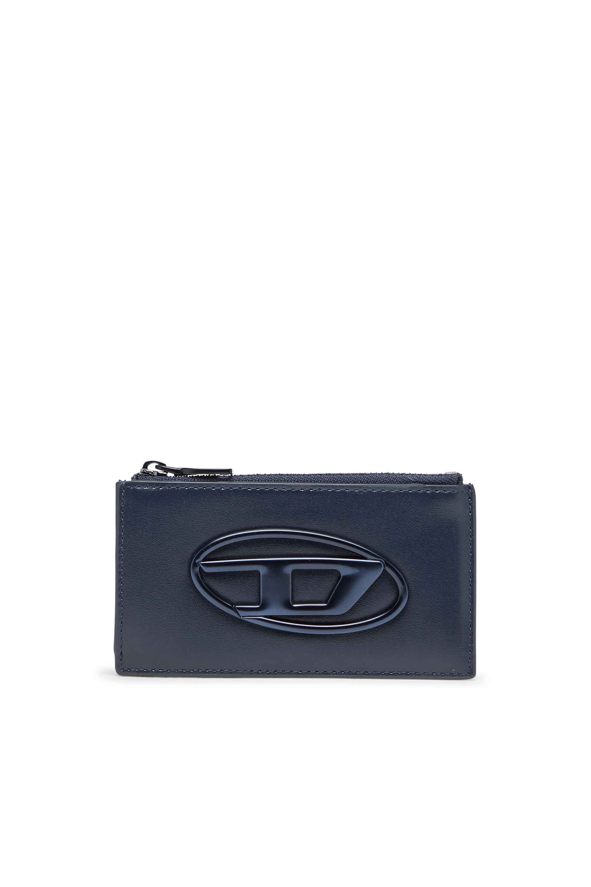 Diesel - Leather card holder - Card cases - Man - Blue