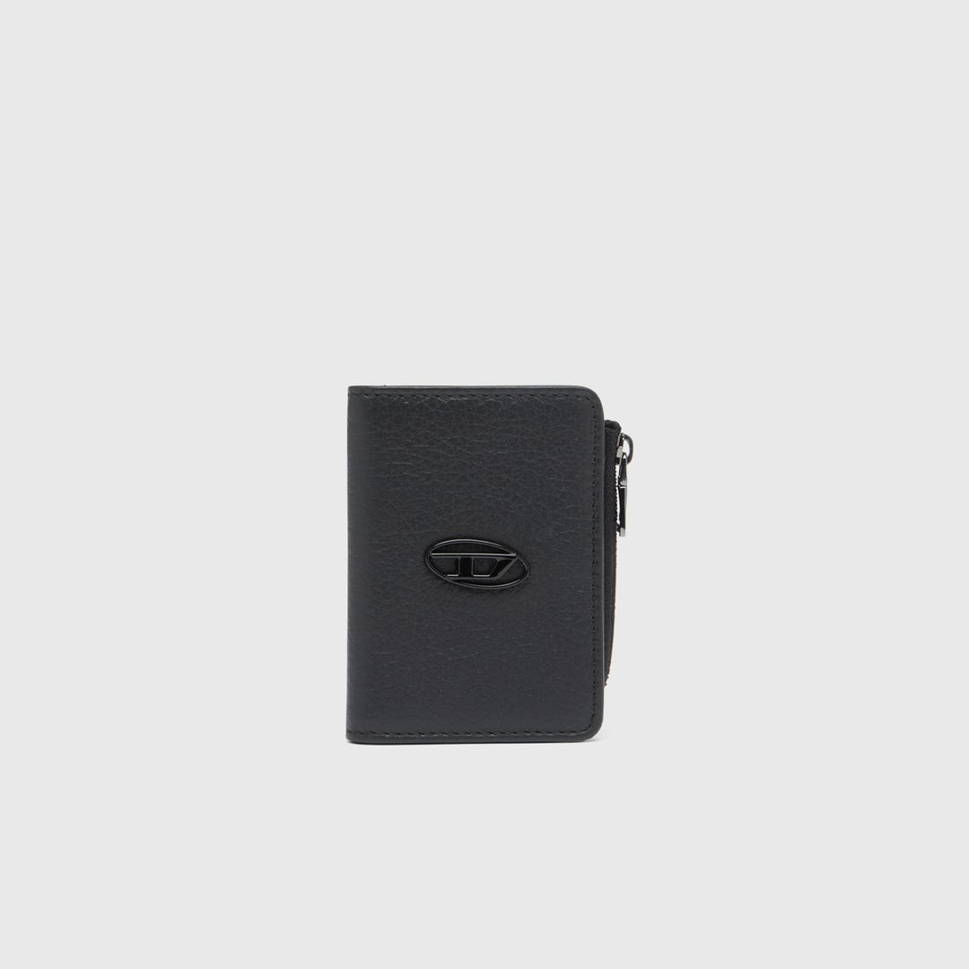 Diesel - Leather card holder - Card cases - Man - Black