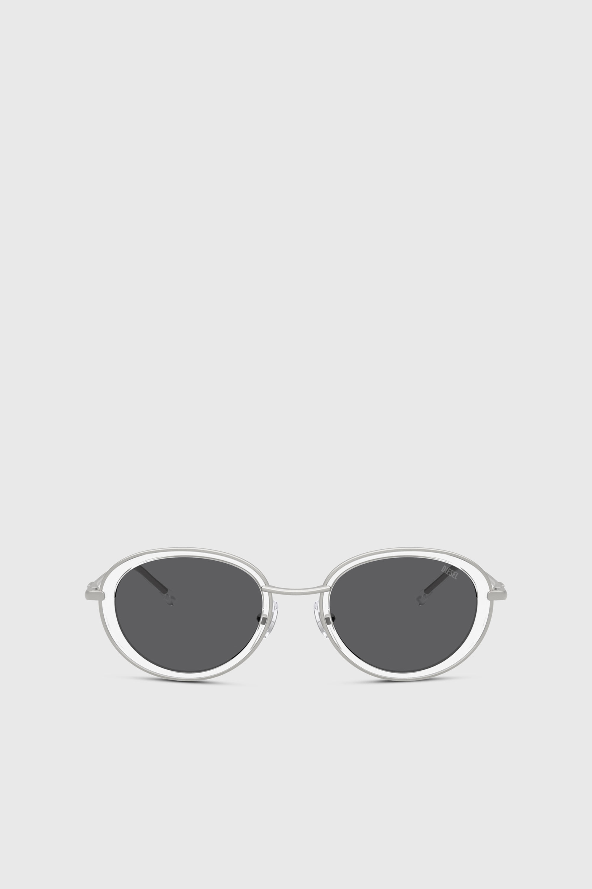 Diesel - Oval sunglasses - Sunglasses - Unisex - White