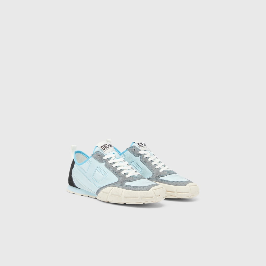 Diesel - S-Pagodha - Sneakers in leather and nylon - Sneakers - Man - Blue