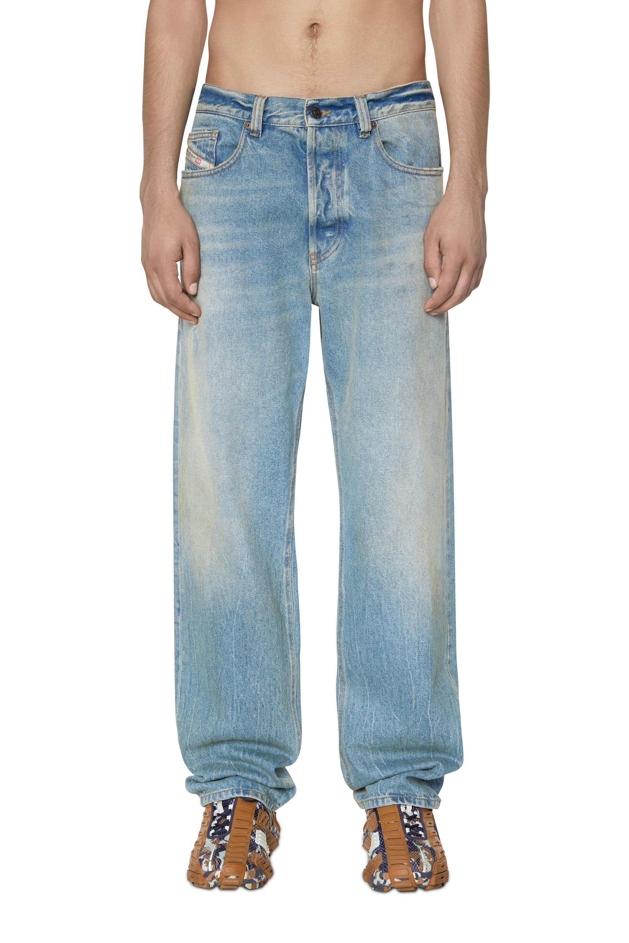 Diesel - Straight Jeans - 2010 D-Macs - Jeans - Uomo - Blu