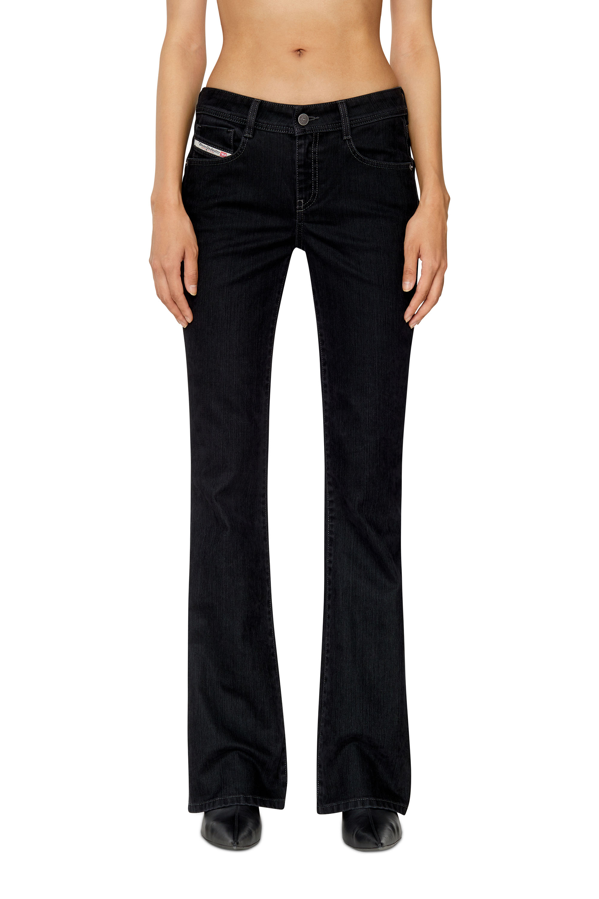 Diesel Bootcut And Flare Jeans In Black
