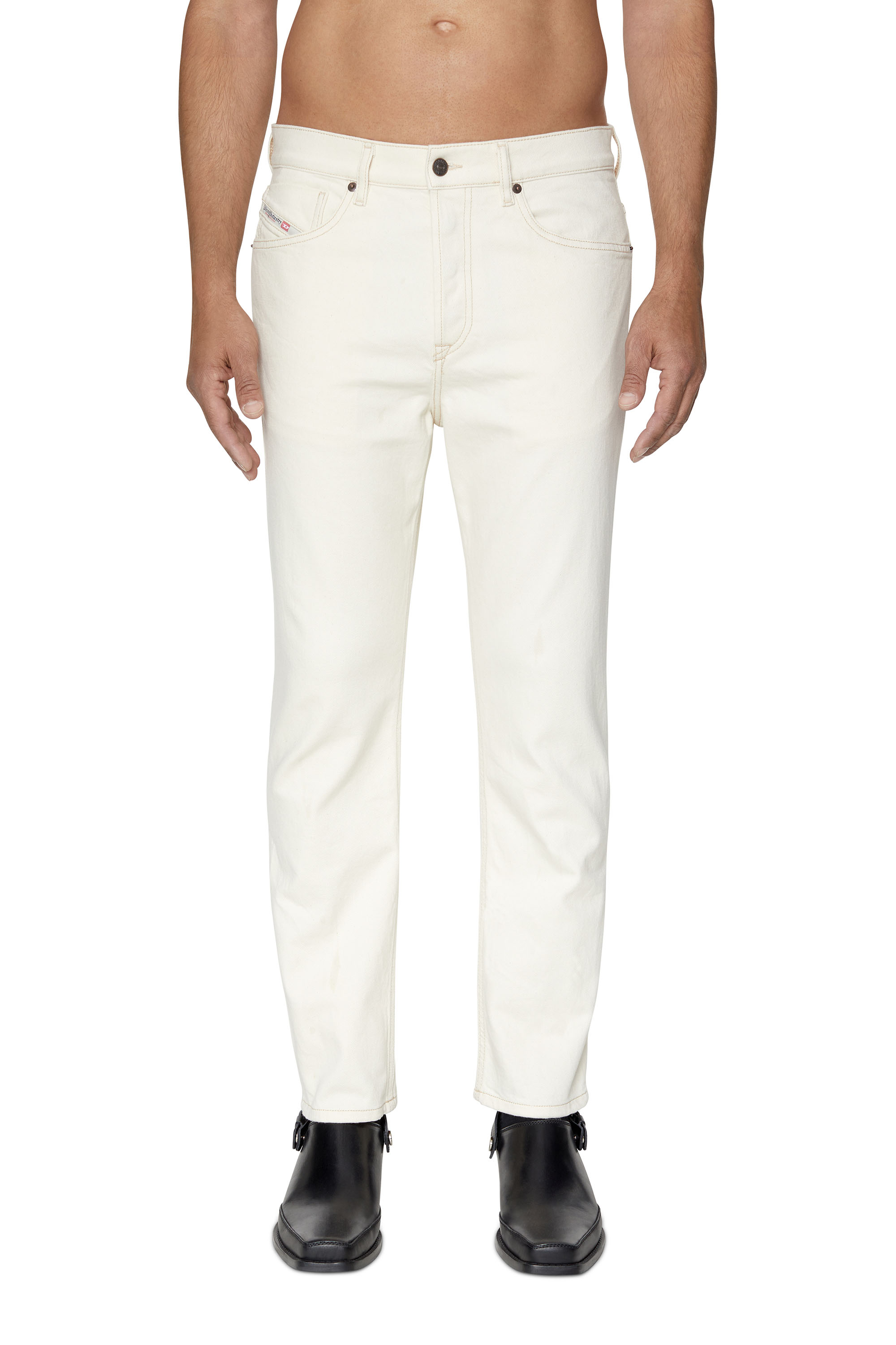 Diesel Tapered Jeans In White