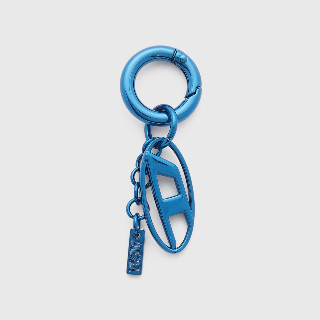 Diesel - Charm with Oval D charm - Charms and Keyrings - Unisex - Blue
