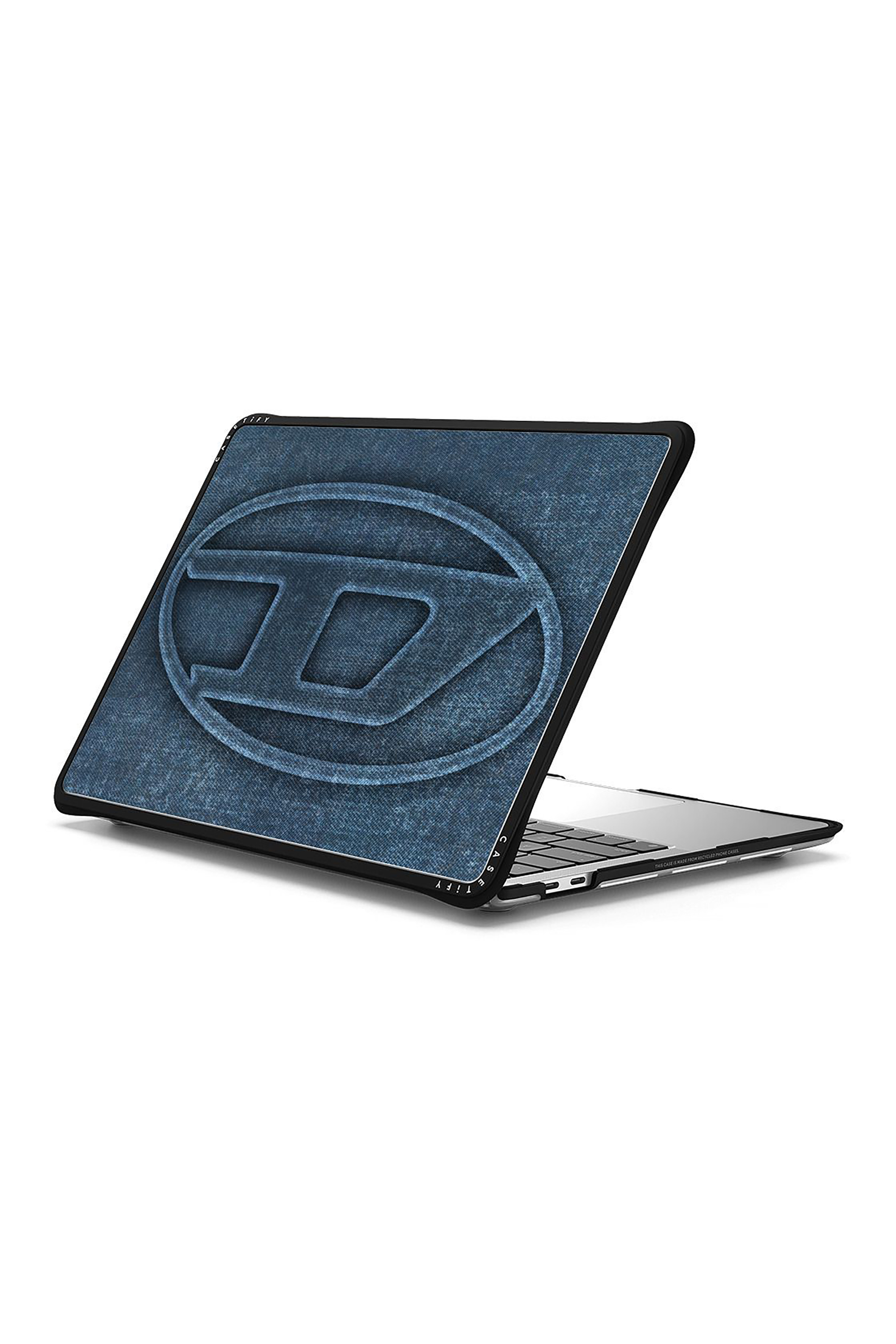 Diesel - 60620 MOULDED CASE, Unisex's Oval D impact case for Macbook 13" in Blue - 1