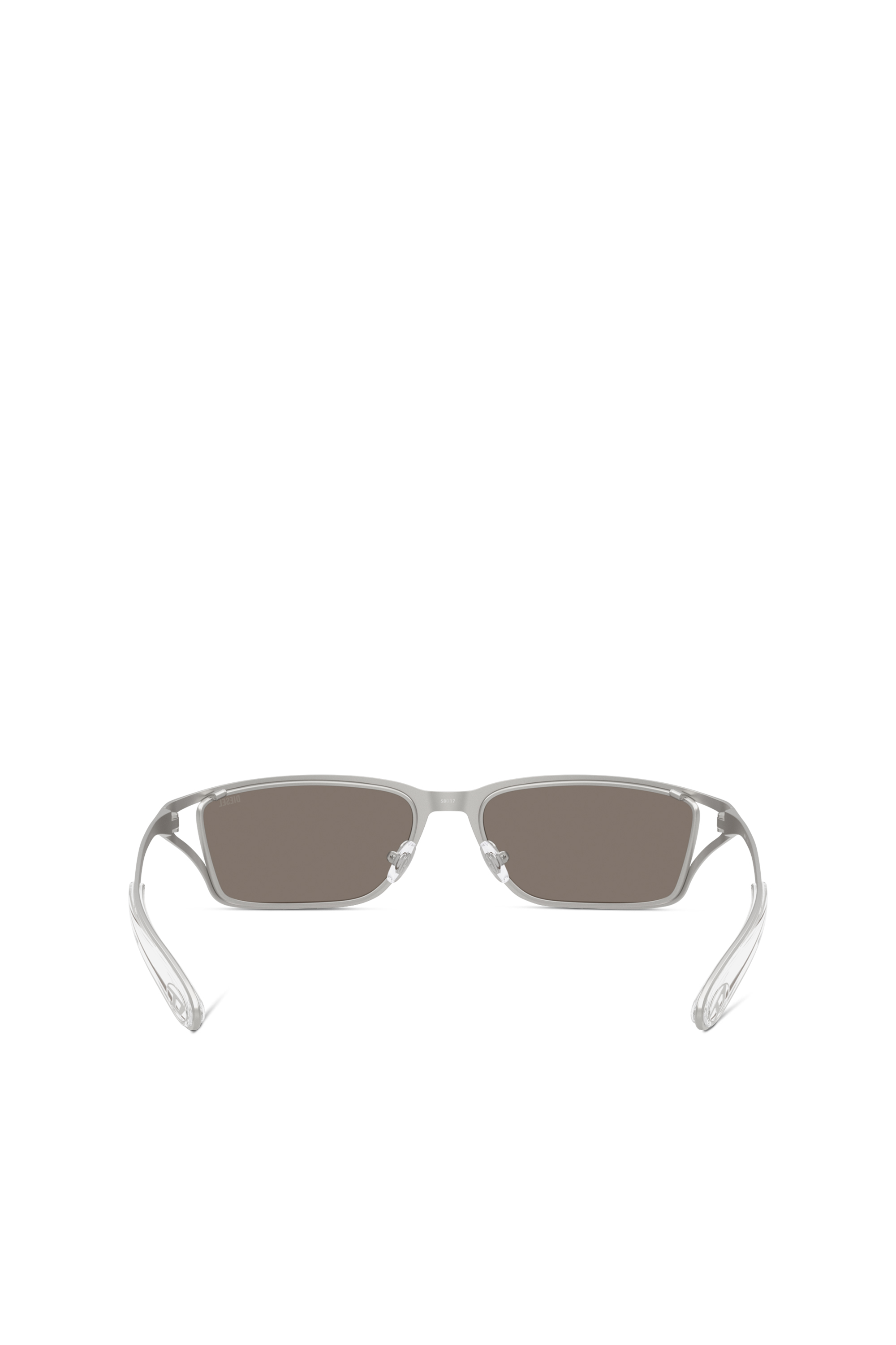 Diesel - 0DL1015, Unisex's Rectangle sunglasses in Grey - 4