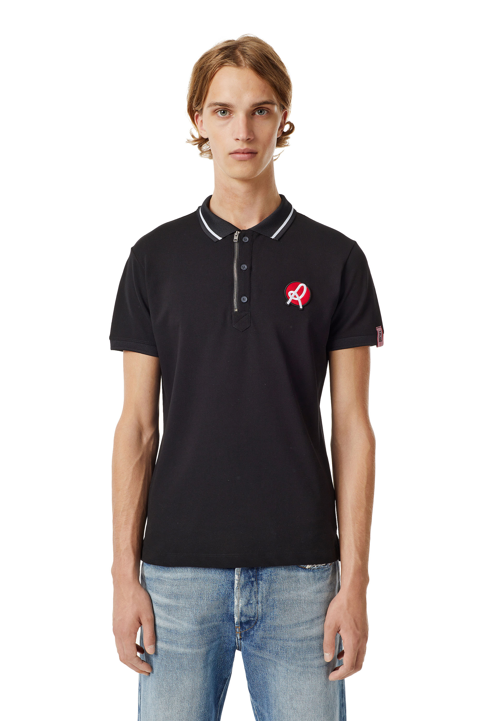 Diesel - Polo Diesel   L.R. Vicenza - Polos - Hombre - Negro