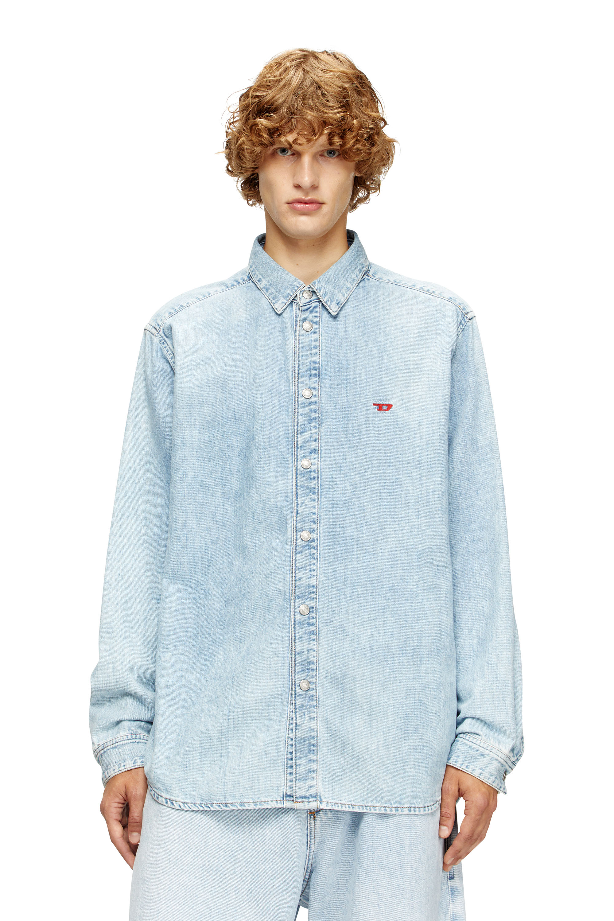 Diesel – Shirt in denim – Denim Shirts – Man – Blue Diesel – Shirt in denim – Denim Shirts – Man – Blue
