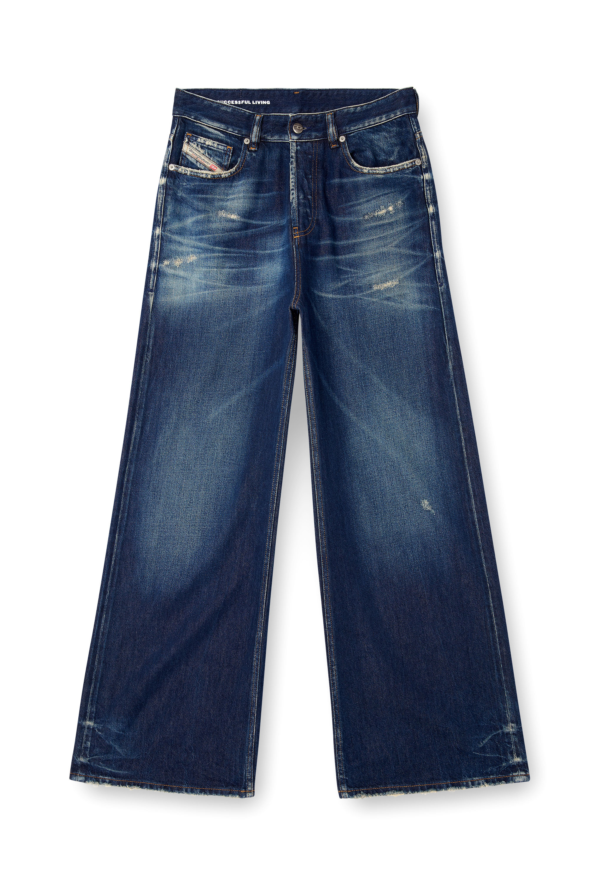 Diesel Relaxed Jeans In Blue