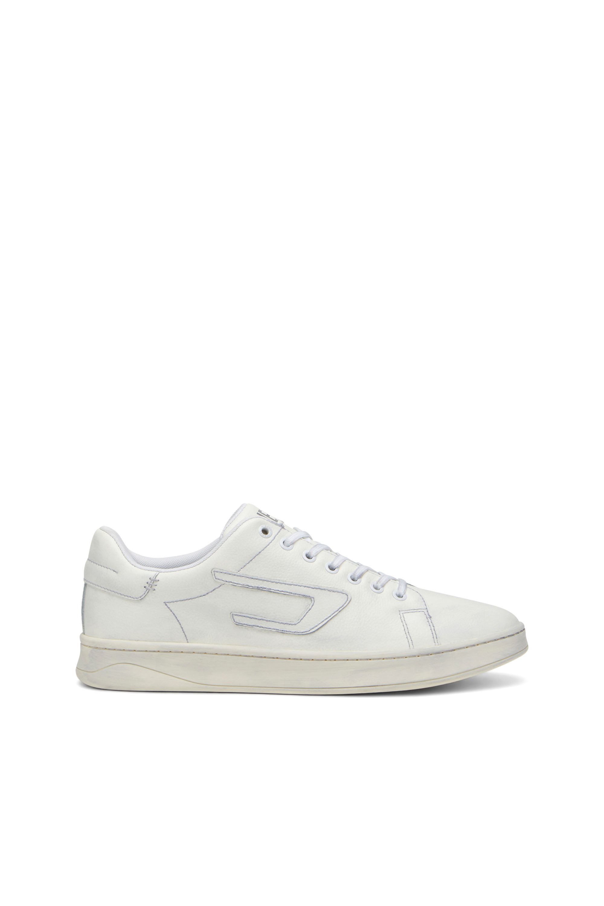 Diesel Sneaker Con Colore Applicato A Polvere In White
