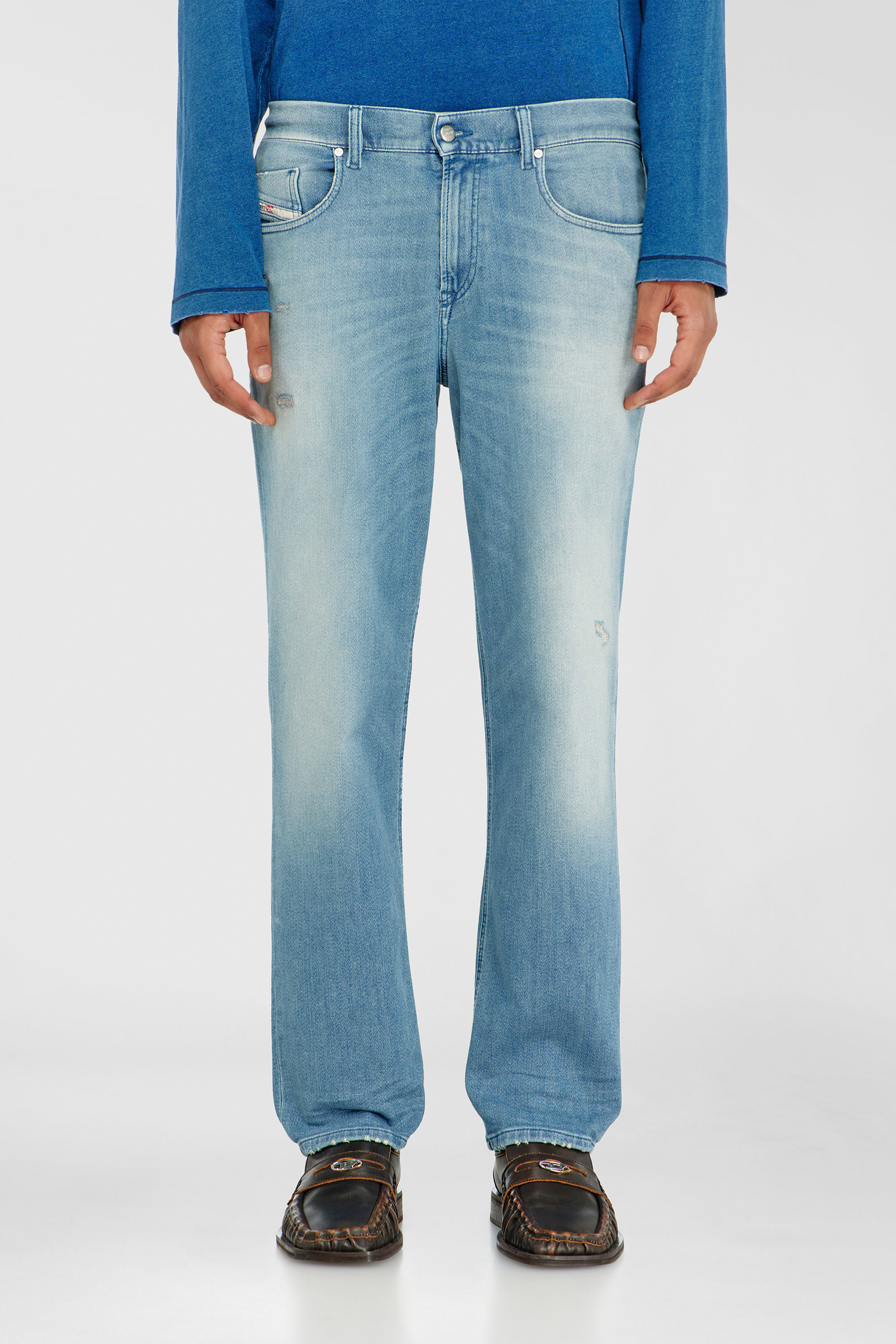 Diesel Regular Regular Waist 2090 D-Veekley Joggjeans, Light blue, Zip fly