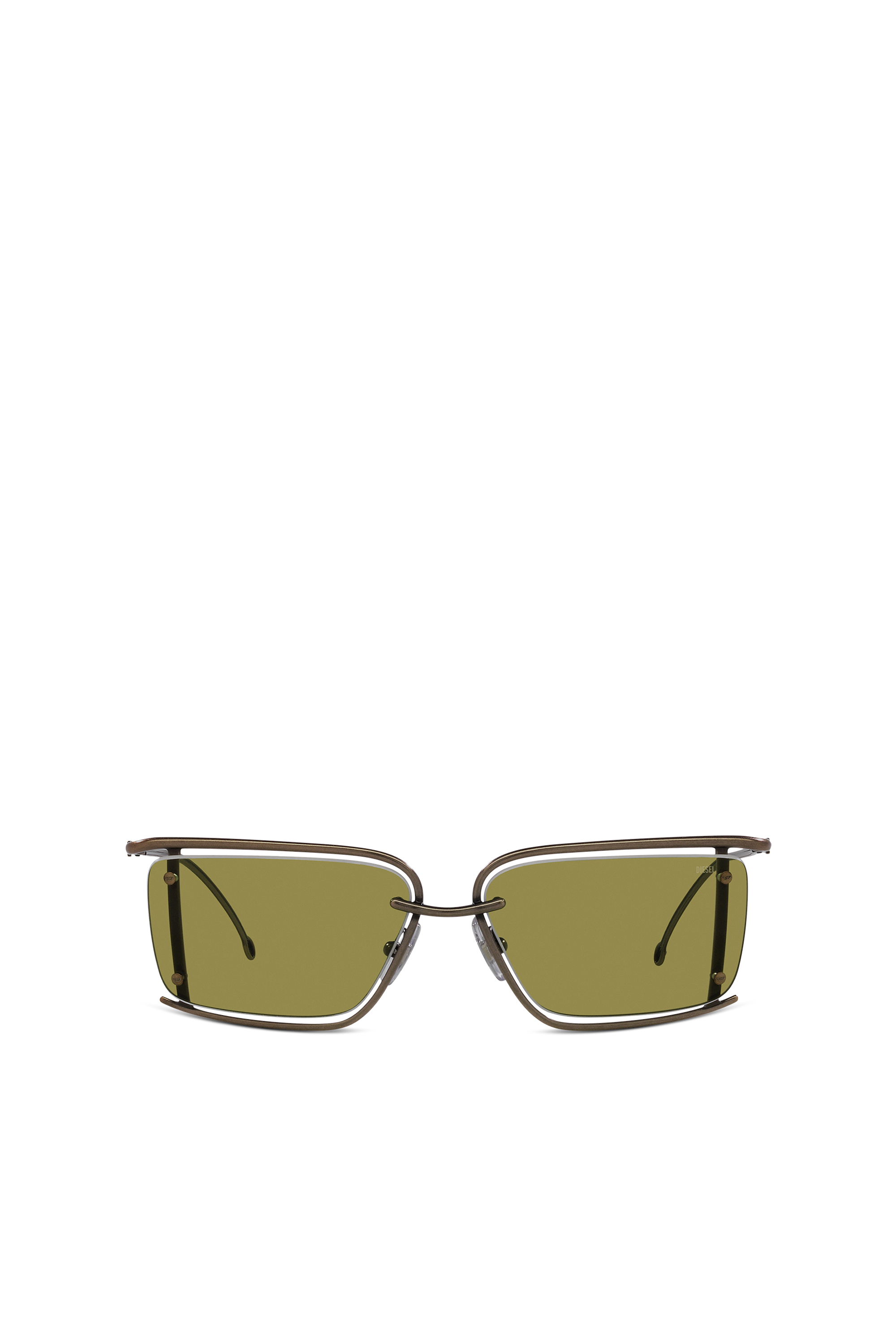 Diesel - Rectangle sunglasses - Sunglasses - Unisex - Green