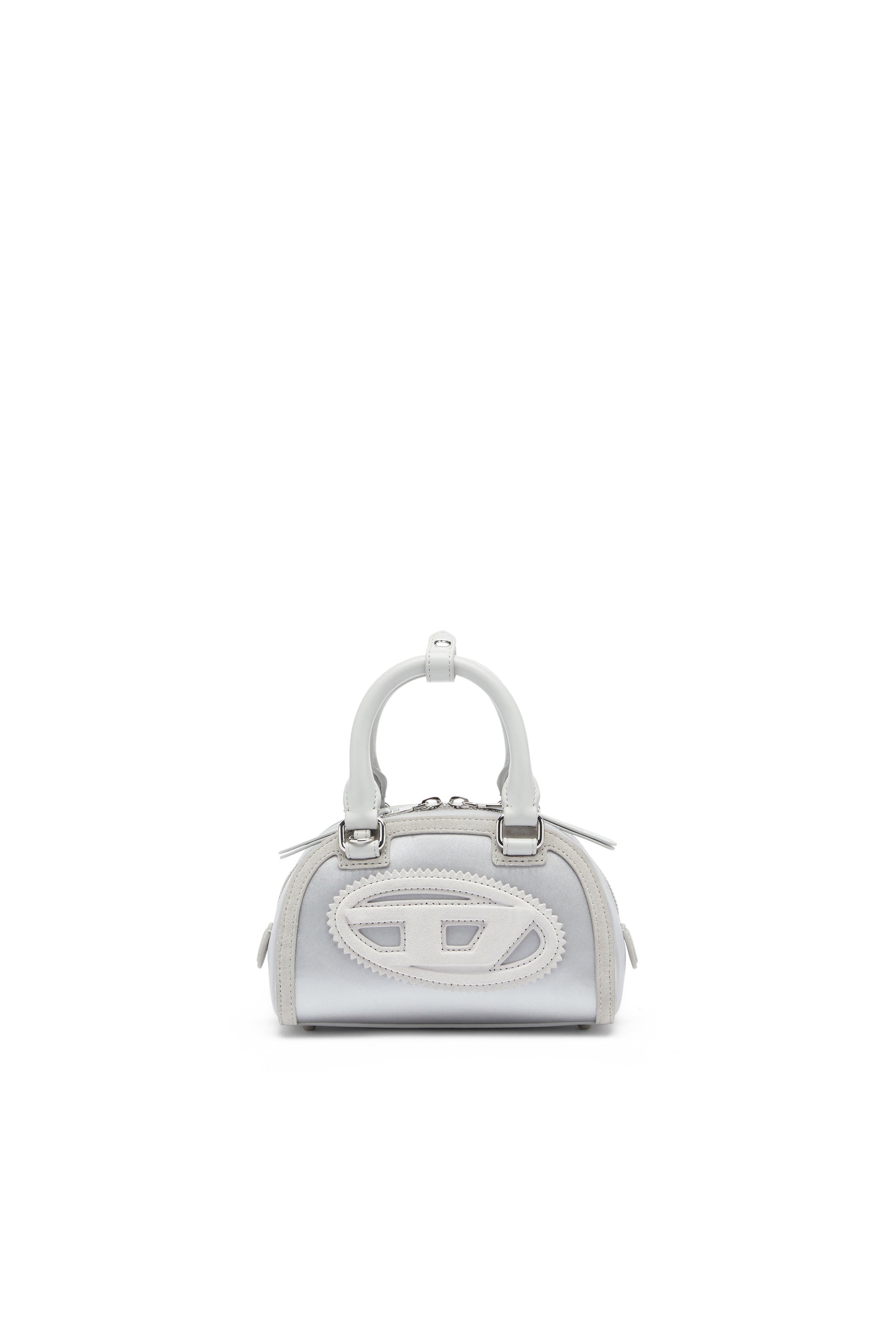 Diesel Naisten Hopea - 1Dr Dome - Bowling Bag In Satin And Suede - Crossbody Bags - Woman Uni