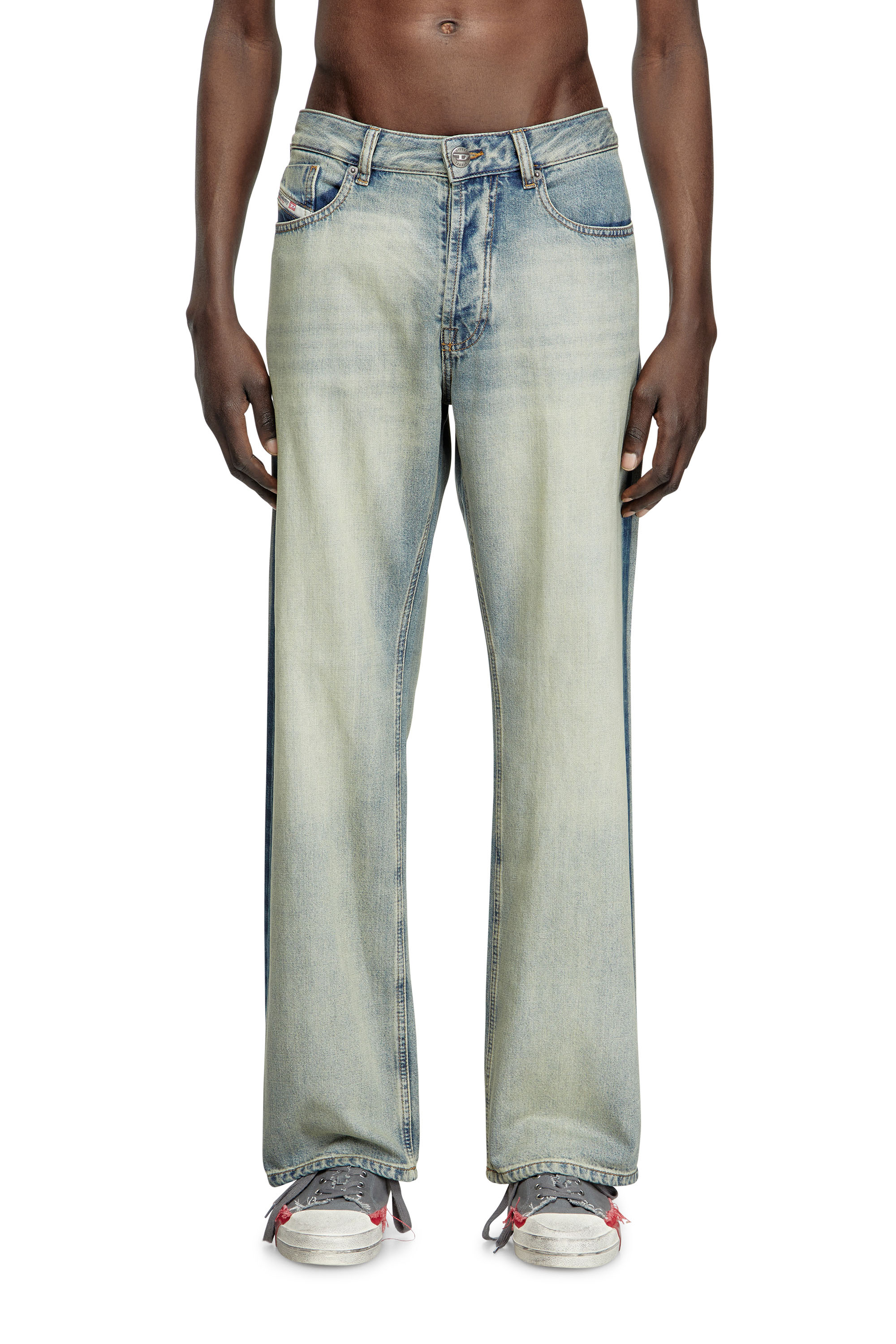 Diesel - Relaxed Jeans - 1980 D-Eeper - Jeans - Man - Blue