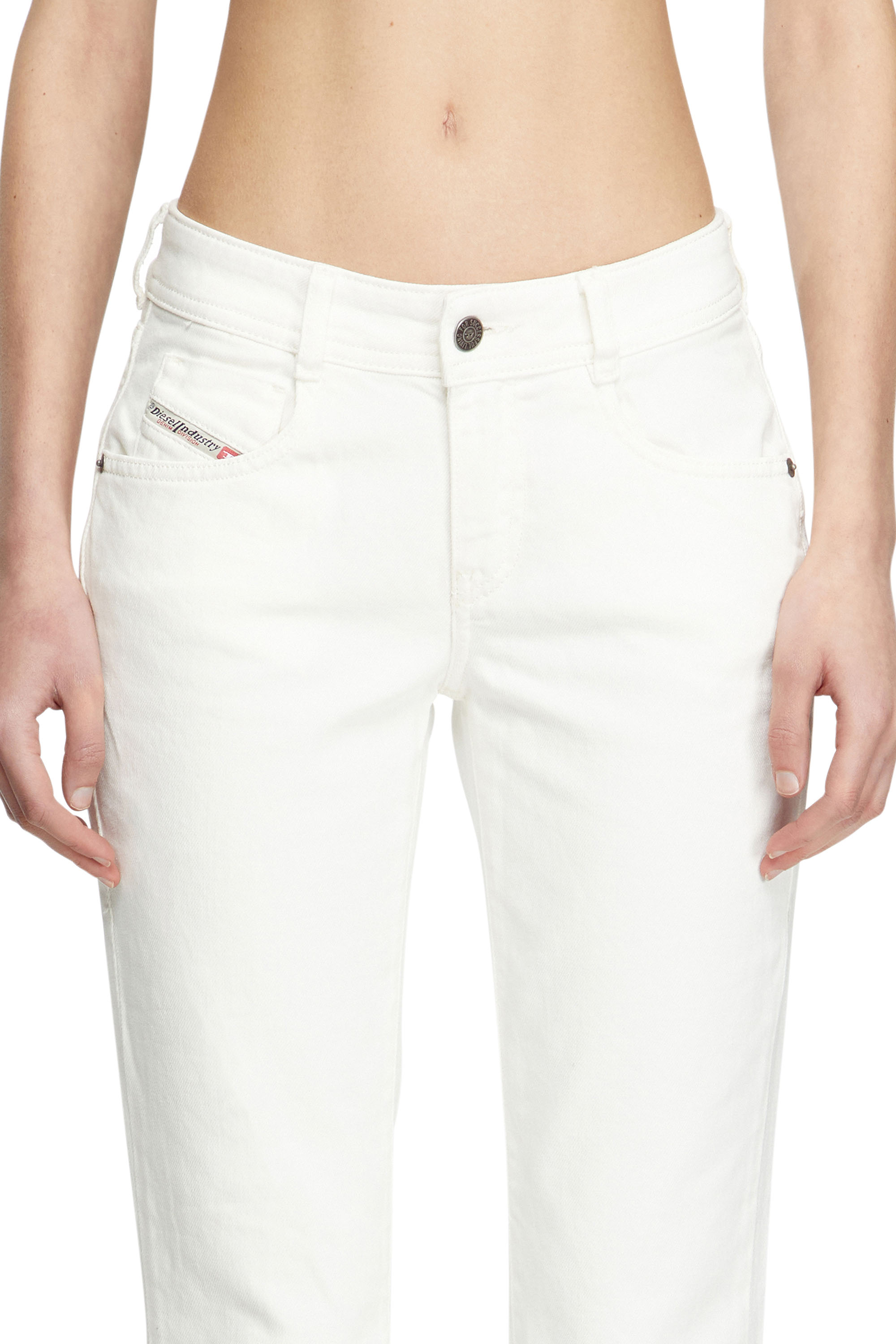 Diesel - Woman's Bootcut Jeans 1969 D-Ebbey 09D63, White - 4